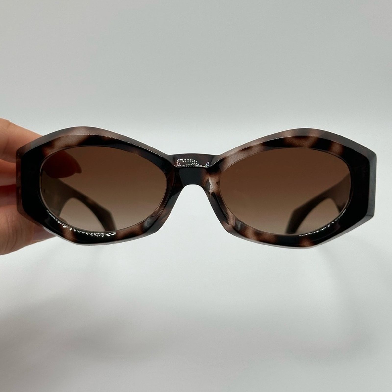サングラス VERSACE Woman Sunglasses Brown 0VE4466U 54613B Versace 4466U 5461/3B Sunglasses - US