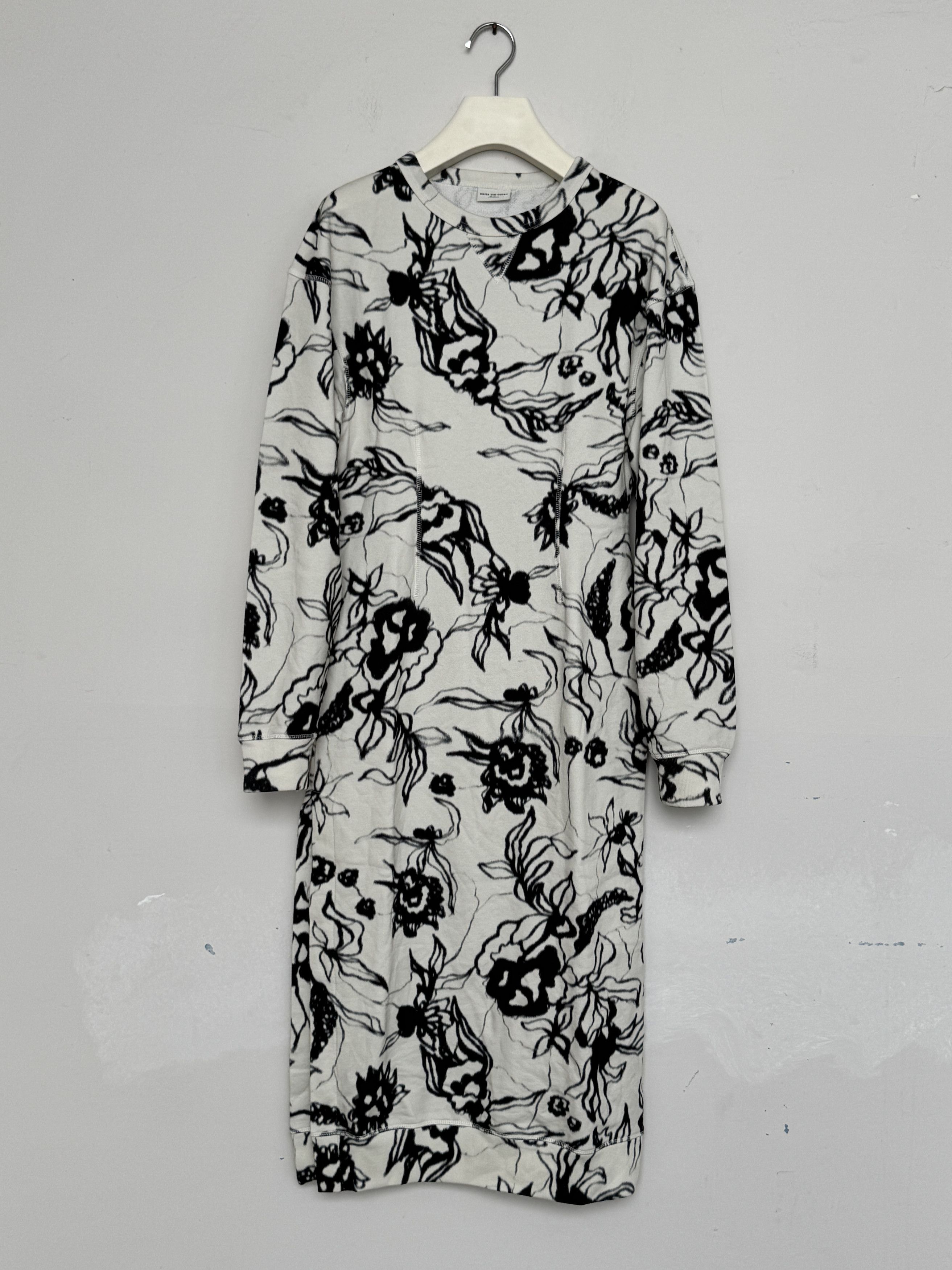 Dries Van Noten Long-Sleeve Dresses Size M / US 6-8 / IT 42-44 - 1 Thumbnail
