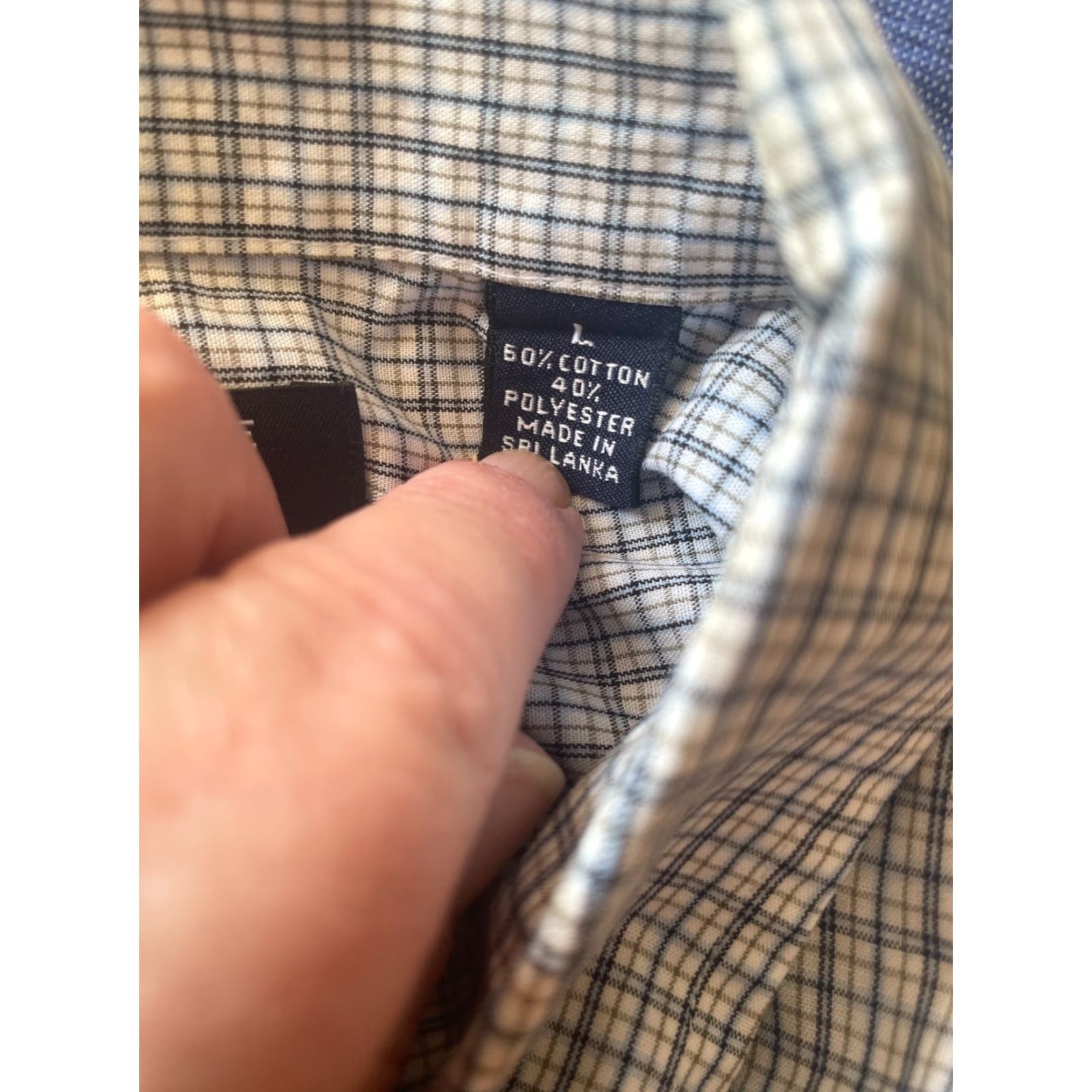 Roundtree & Yorke VINTAGE Roundtree & Yorke Classics Men Button Front Shirt Large Plaid Business Size US L / EU 52-54 / 3 - 7 Thumbnail