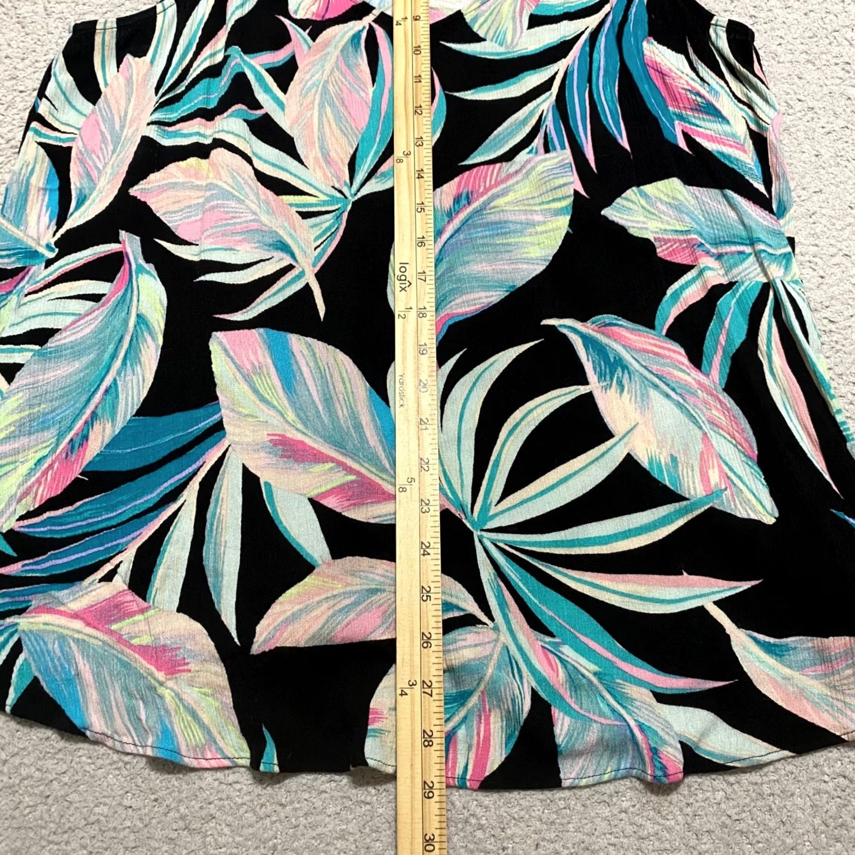 Torrid Torrid Sophie Tank Plus 2X Multicolor Floral Camisole Sleeveless Spaghetti Strap Shirt Womens Size XXL / US 16-18 / IT 52-54 - 6 Thumbnail