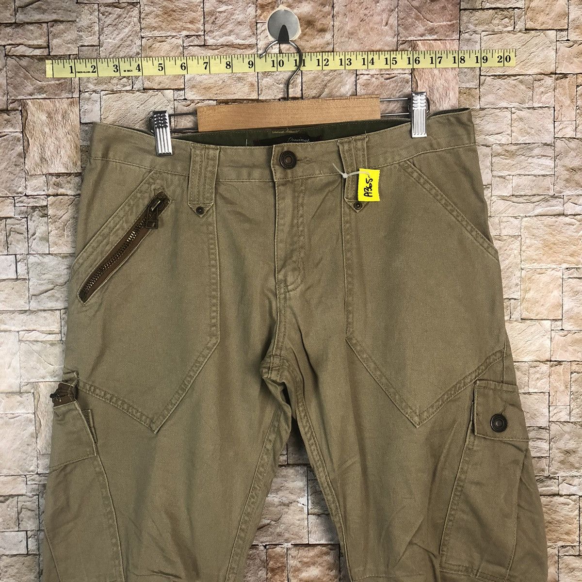 Japanese Brand Dominate japan utility Brown Cargo Multipocket Pants #A365 Size US 31 - 5 Thumbnail