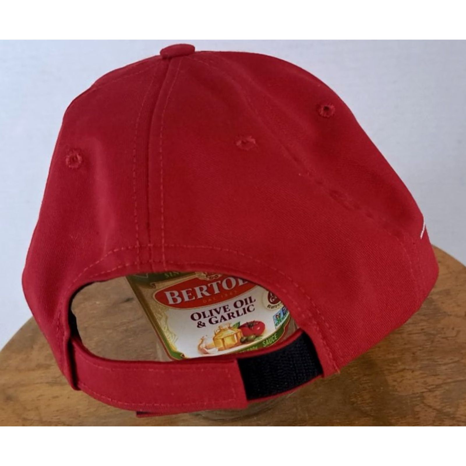 Vintage VINTAGE Chevrolet Corvette Stingray Hat USA Made Red Adult Baseball Cap 80s Cars Adjustable Size ONE SIZE - 3 Thumbnail