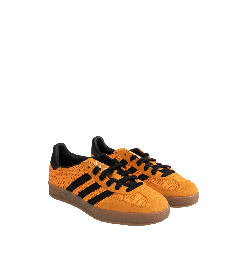Adidas o1h1sh11224 Gazelle Indoor Sneakers in Orange/Black Size US 8 / EU 41 - 2 Thumbnail