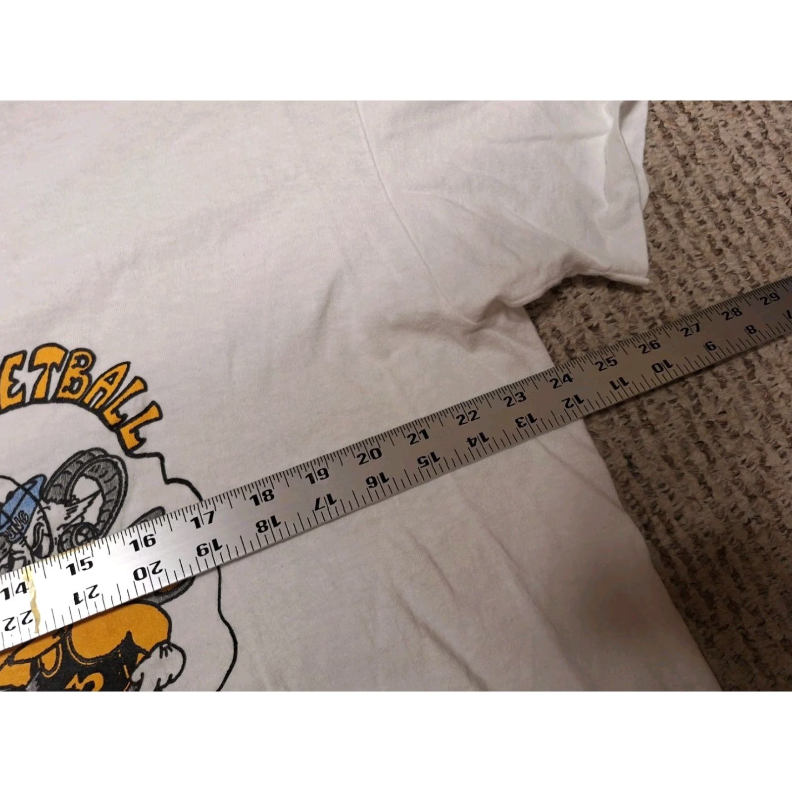 Vintage VINTAGE Wake Forest University Demon Deacons Conference Unc Duke Shirt XL White Men T-Shirt 80s 90s Size US XL / EU 56 / 4 - 7 Thumbnail