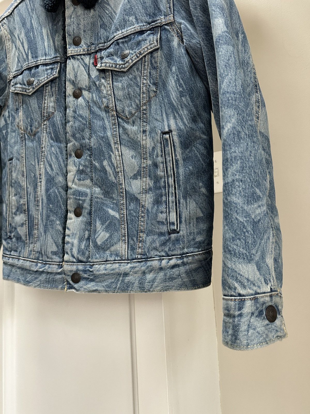 Levi's Fresh Leaves Trucker Jacket Size US S / EU 44-46 / 1 - 4 Thumbnail