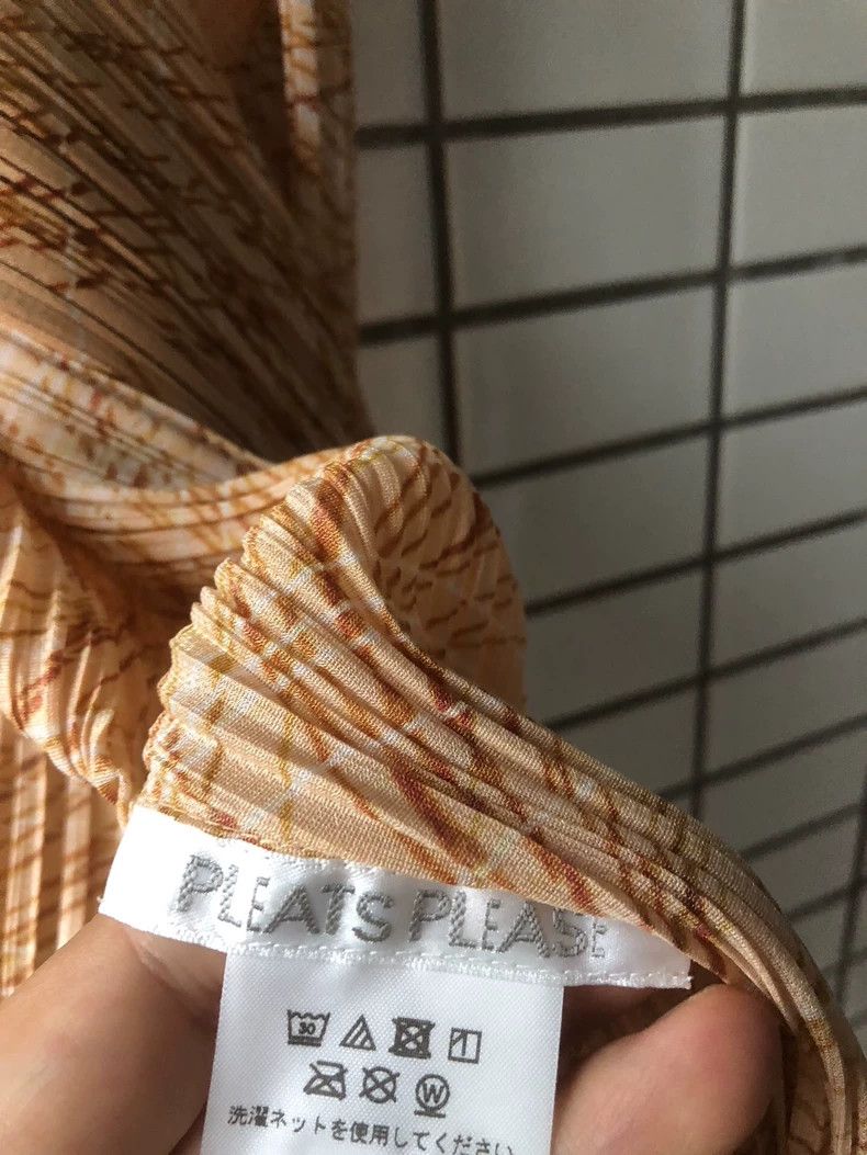 Issey Miyake Issey Miyake An orange cardigan Size L / US 10 / IT 46 - 2 Thumbnail