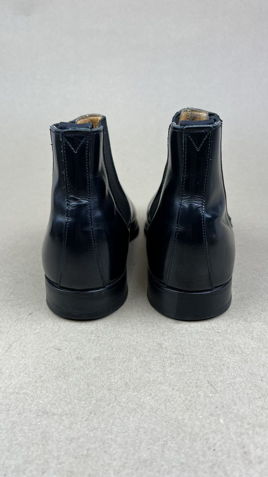 Alfred Sargent Alfred Sargent x Shiptov Boots Leather Chelsea Shoes Black Size US 10 / EU 43 - 5 Thumbnail