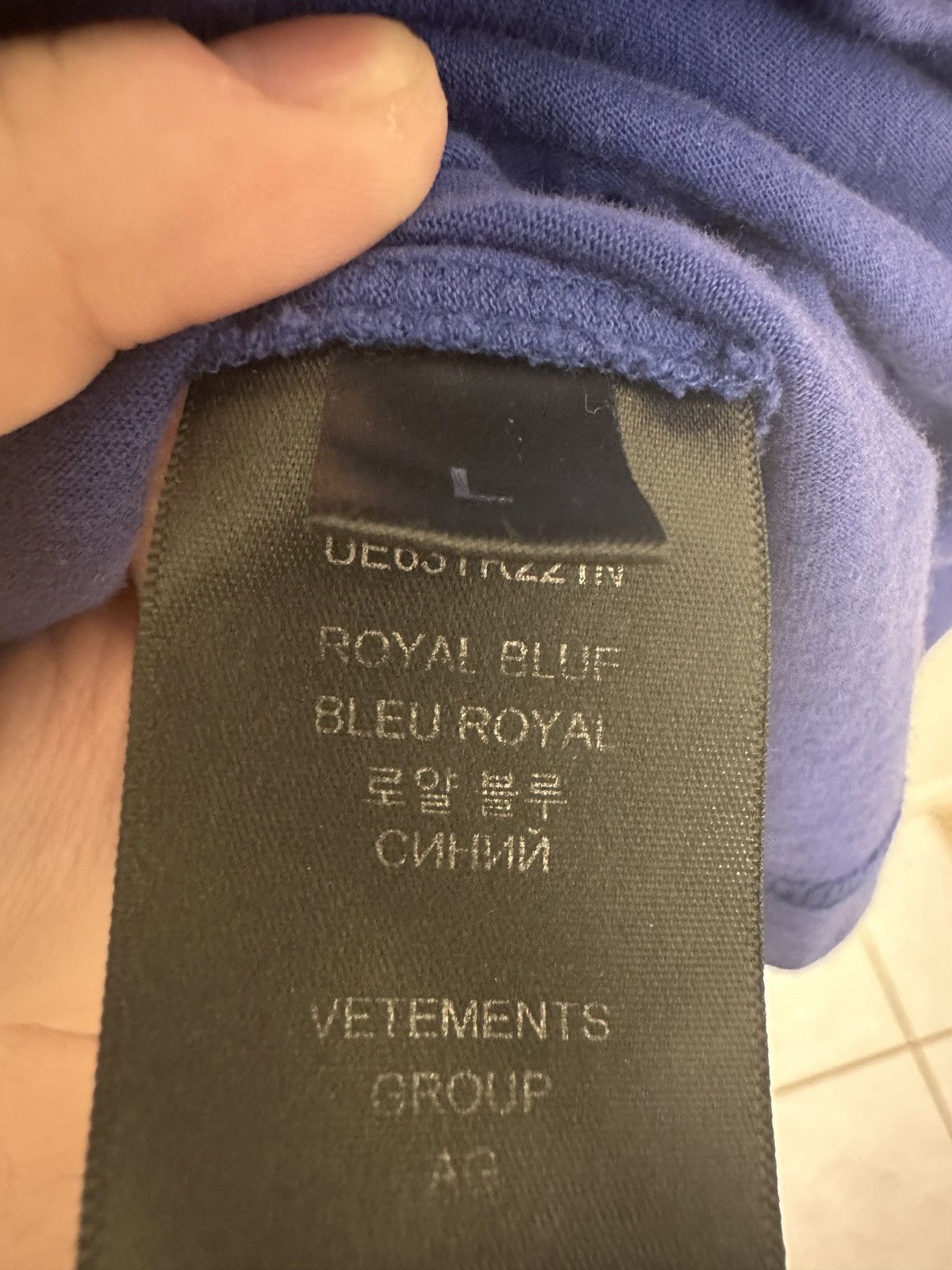 Vetements Gvasalia For Vetements Political Tee Size US L / EU 52-54 / 3 - 8 Thumbnail
