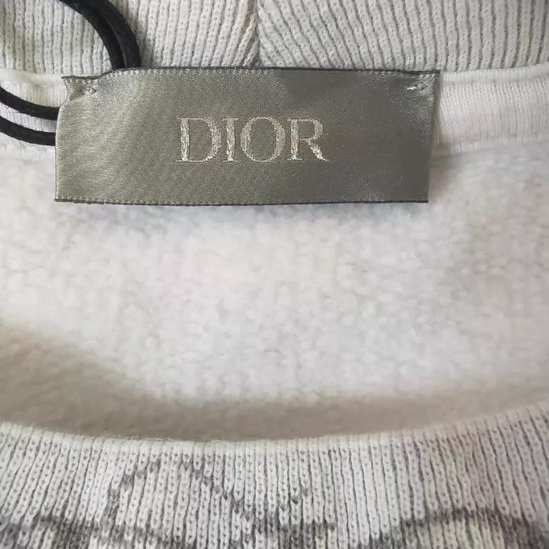 Dior DIOR Long Sleeve White Pullover Sweatshirt-2506 Size US M / EU 48-50 / 2 - 3 Thumbnail