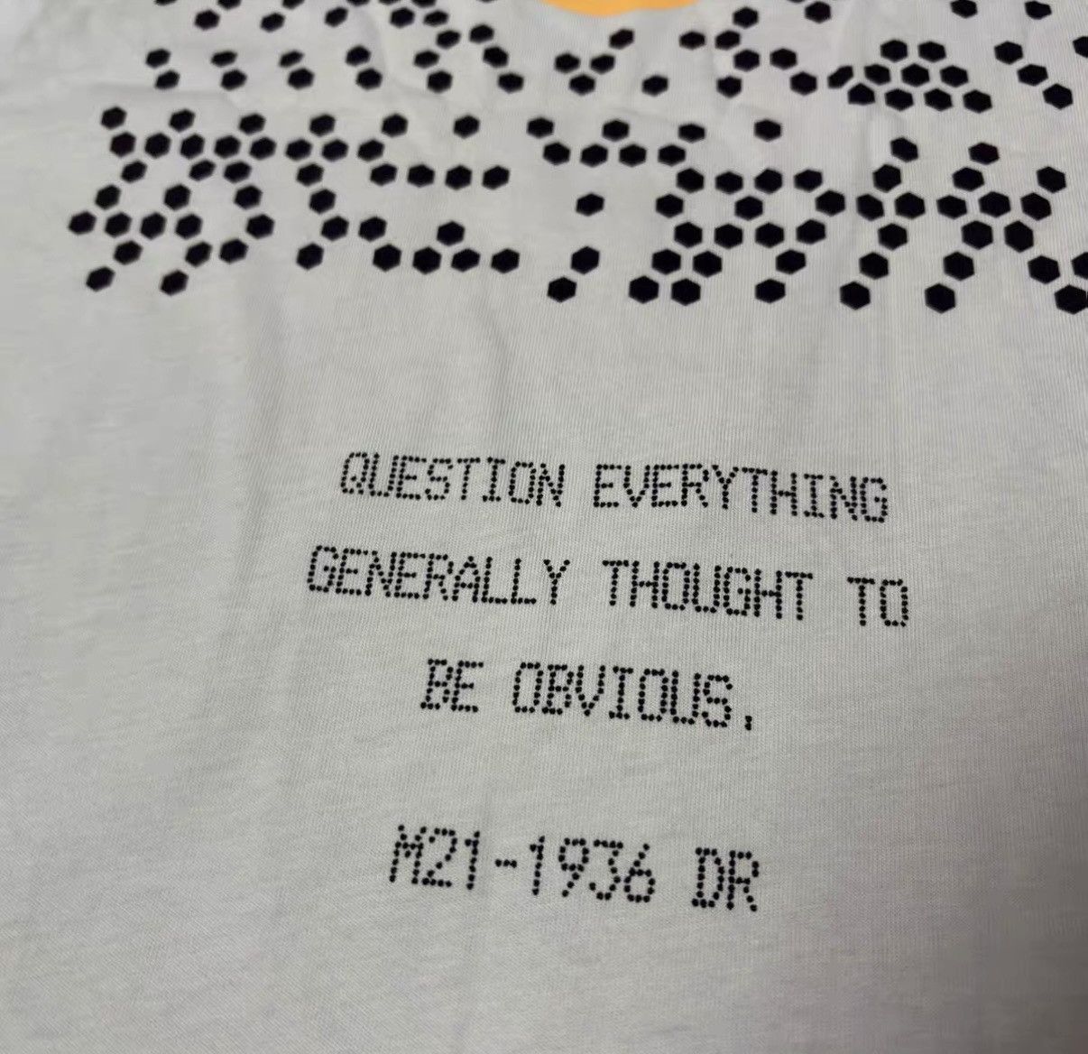 OAMC OAMC Dieter Rams Slogan Graphic Short Sleeve T-Shirt Size US XL / EU 56 / 4 - 5 Thumbnail