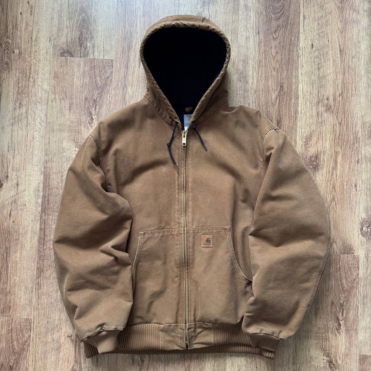 Carhartt × Vintage 80s Carhartt Active Jacket Trashed Faded With