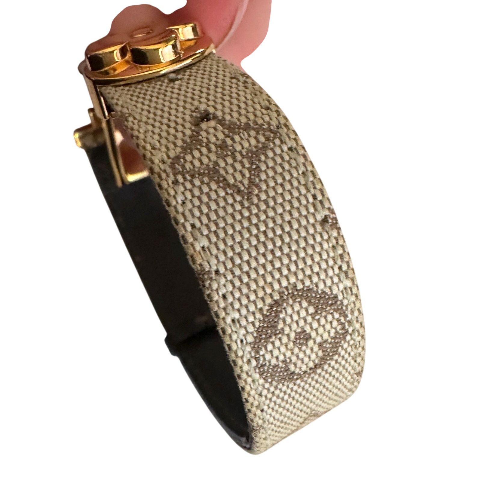 Louis Vuitton Louis Vuitton Monogram Mini Lin Good Luck Wish Bracelet Size ONE SIZE - 4 Thumbnail