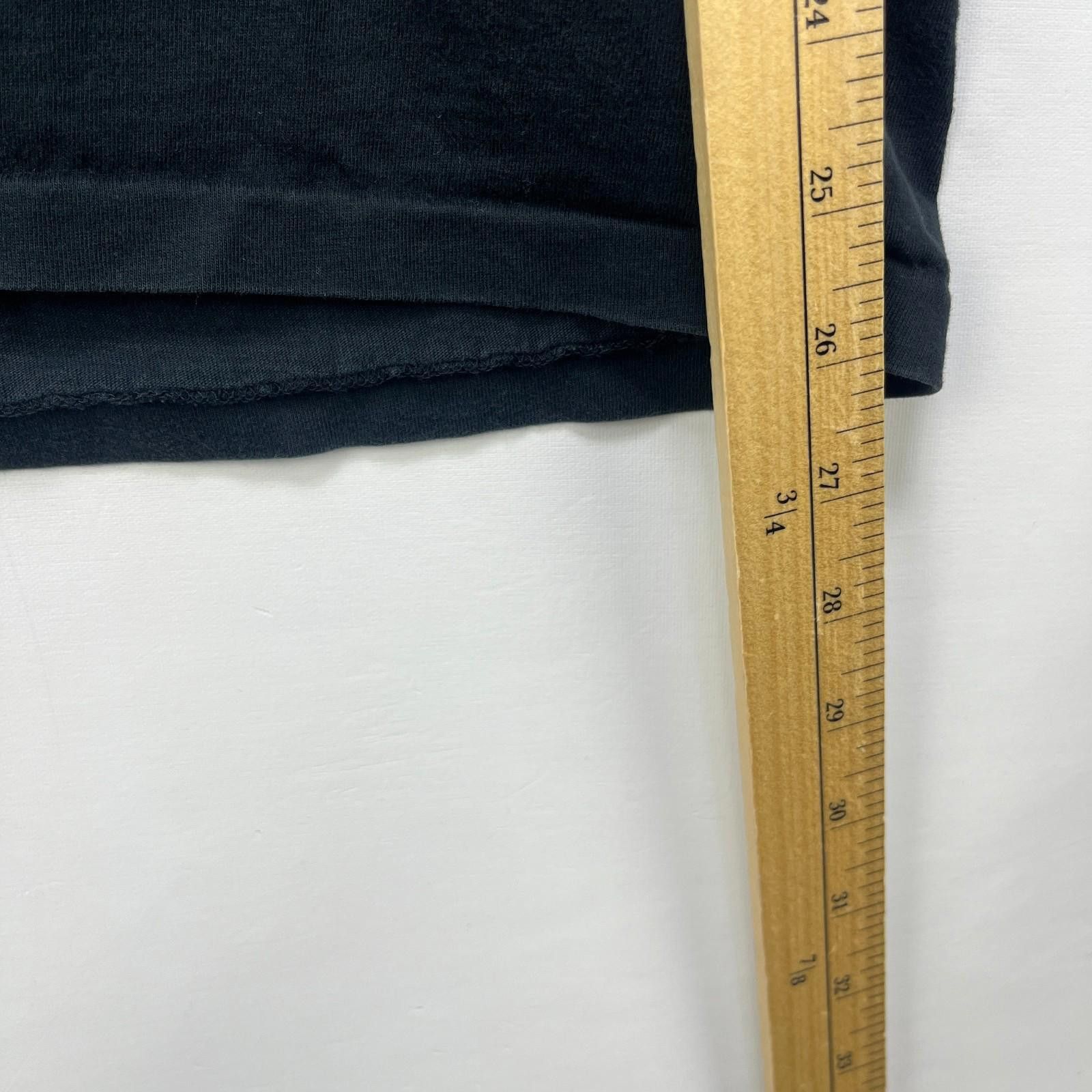 Hanes Vintage Polo Ralph Lauren Black Pony T Shirt Large Sun Faded Size US L / EU 52-54 / 3 - 7 Thumbnail