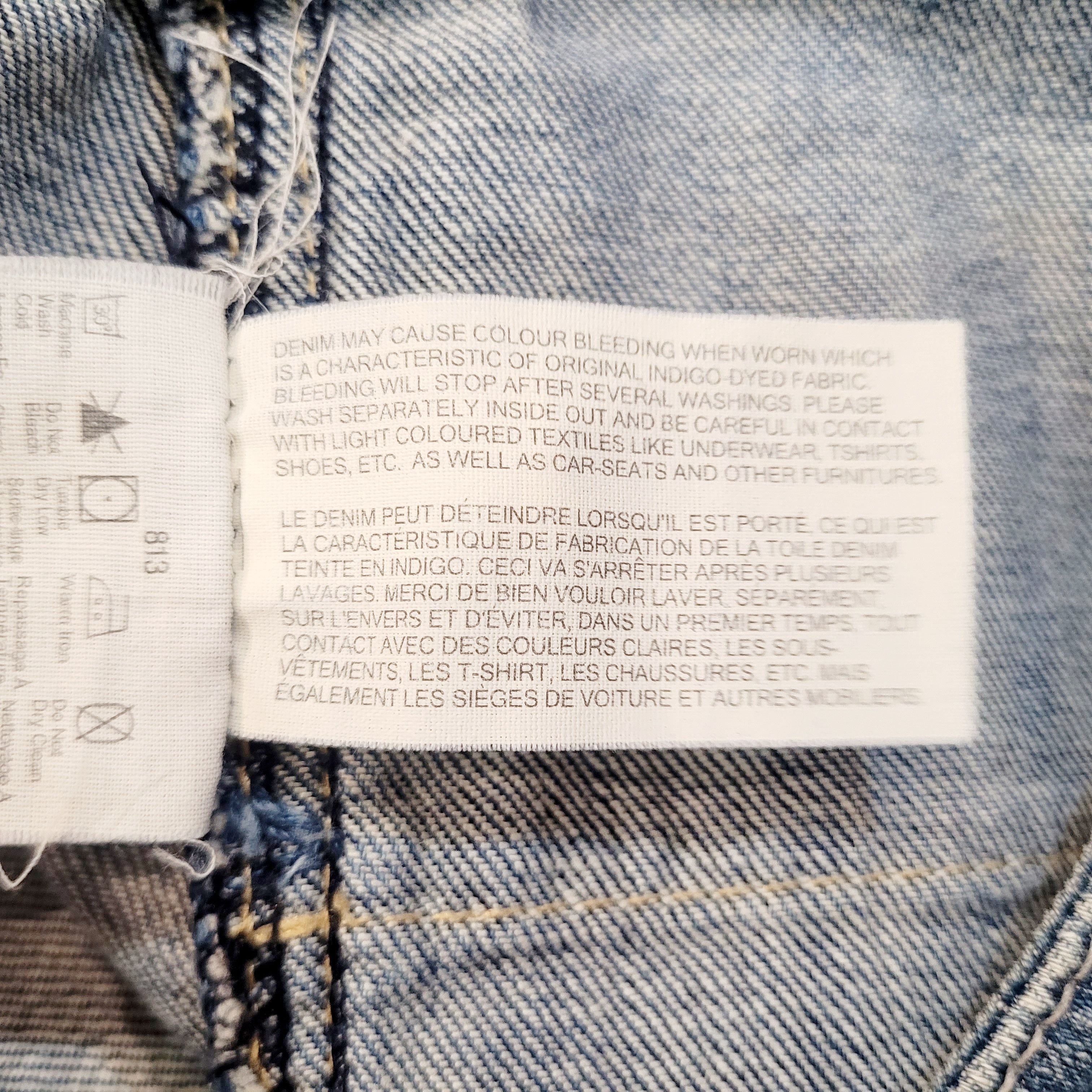 Esprit Vintage Esprit Cotton Denim 94107 Mini Skirt 90s Y2K Size 27" / US 4 / IT 40 - 6 Thumbnail
