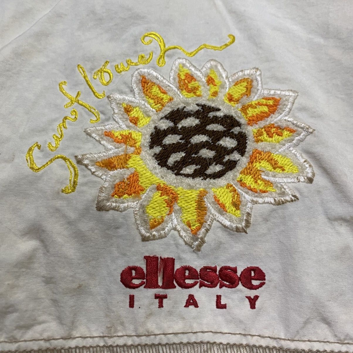 Ellesse vintage 90s Ellesse Sunflower pullover hooded jacket Size US M / EU 48-50 / 2 - 11 Thumbnail