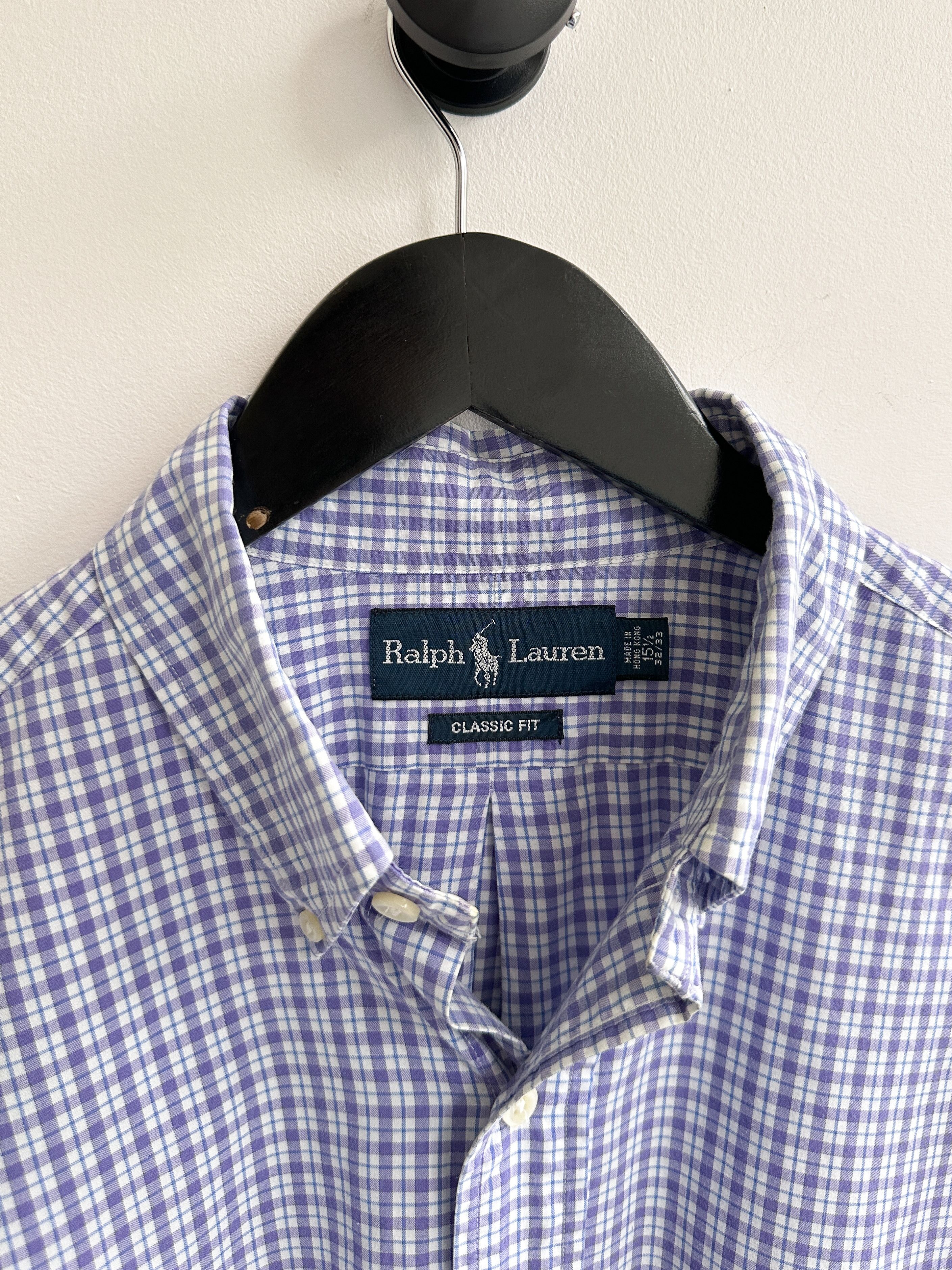 Polo Ralph Lauren Vintage Polo Ralph Lauren Check Shirt Size US L / EU 52-54 / 3 - 6 Thumbnail