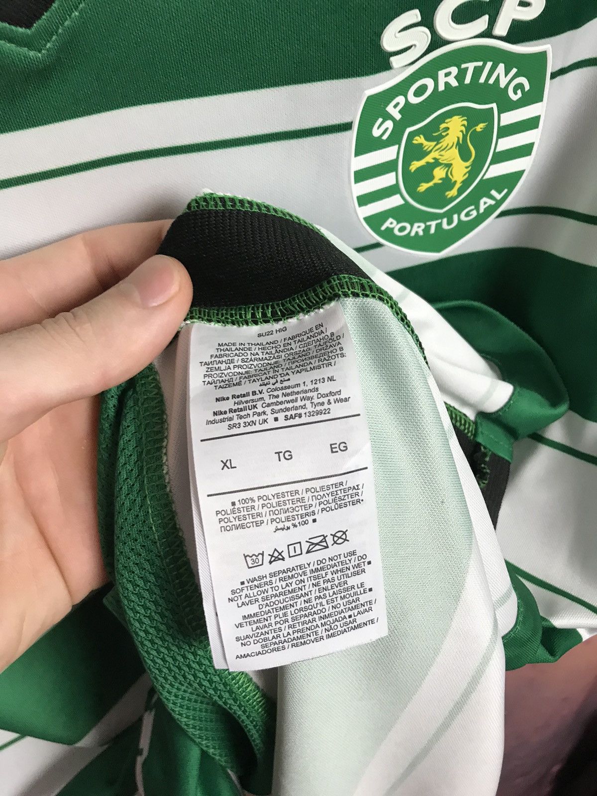 Vintage Vintage Sporting streetwear soccer jersey Size US M / EU 48-50 / 2 - 8 Thumbnail