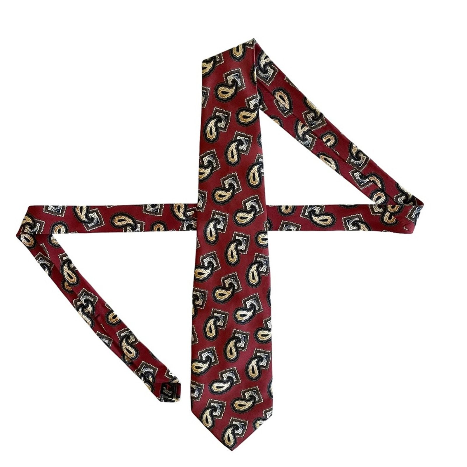 Robert Talbott × Vintage Vintage Robert Talbott for Woods Paisley Silk Tie Size ONE SIZE - 2 Thumbnail