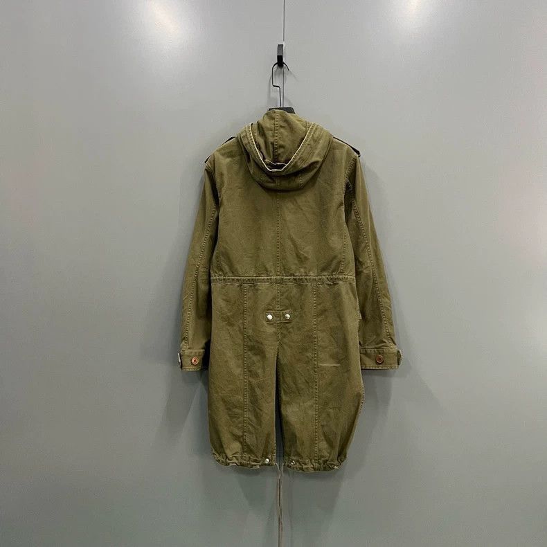 Saint Laurent Paris Saint Laurent Paris Saint Laurent Green Hooded Jacket Size Size US M / EU 48-50 / 2 - 3 Thumbnail
