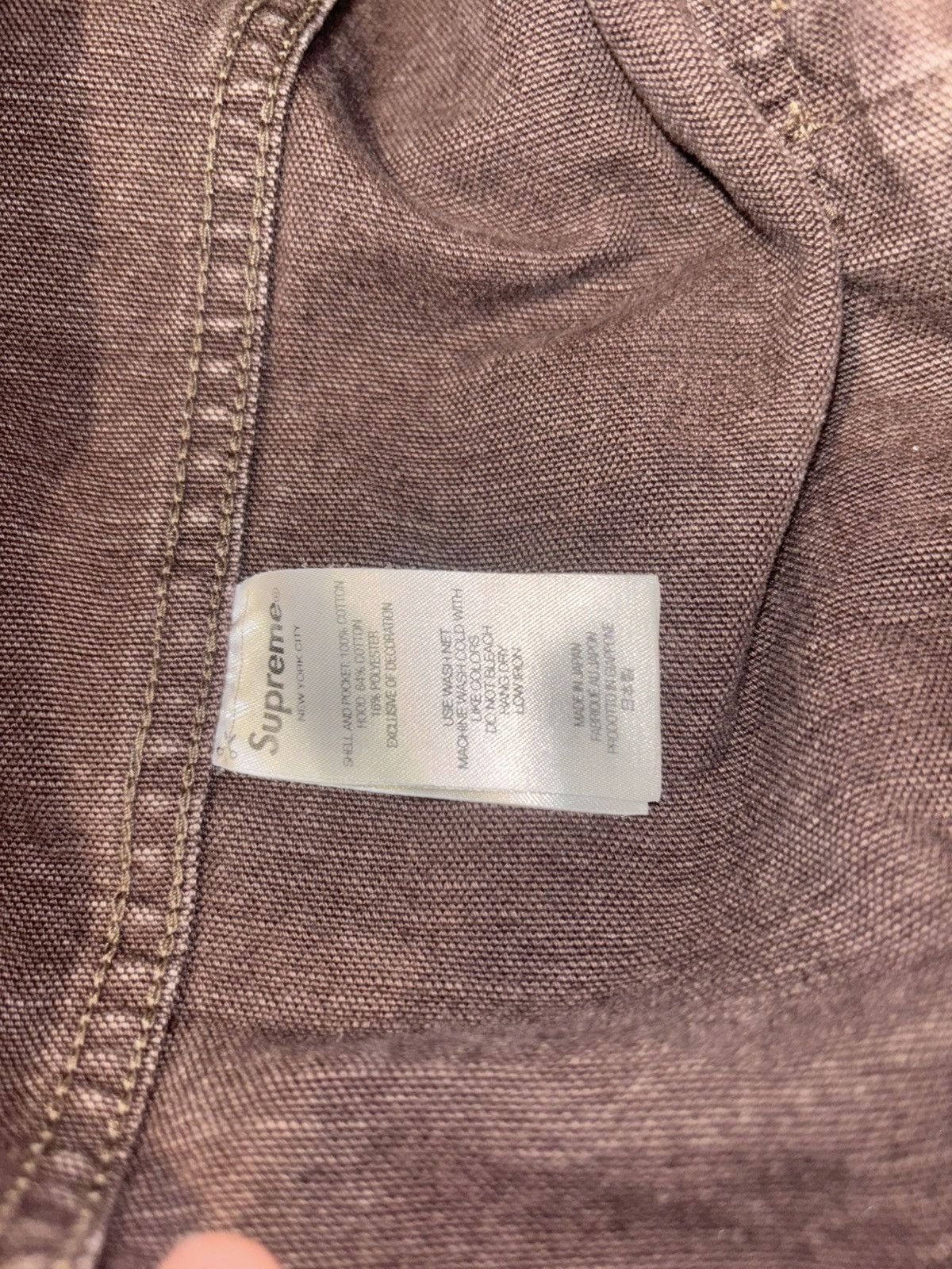Supreme Worn Hooded Chore Coat Supreme Size US S / EU 44-46 / 1 - 9 Thumbnail