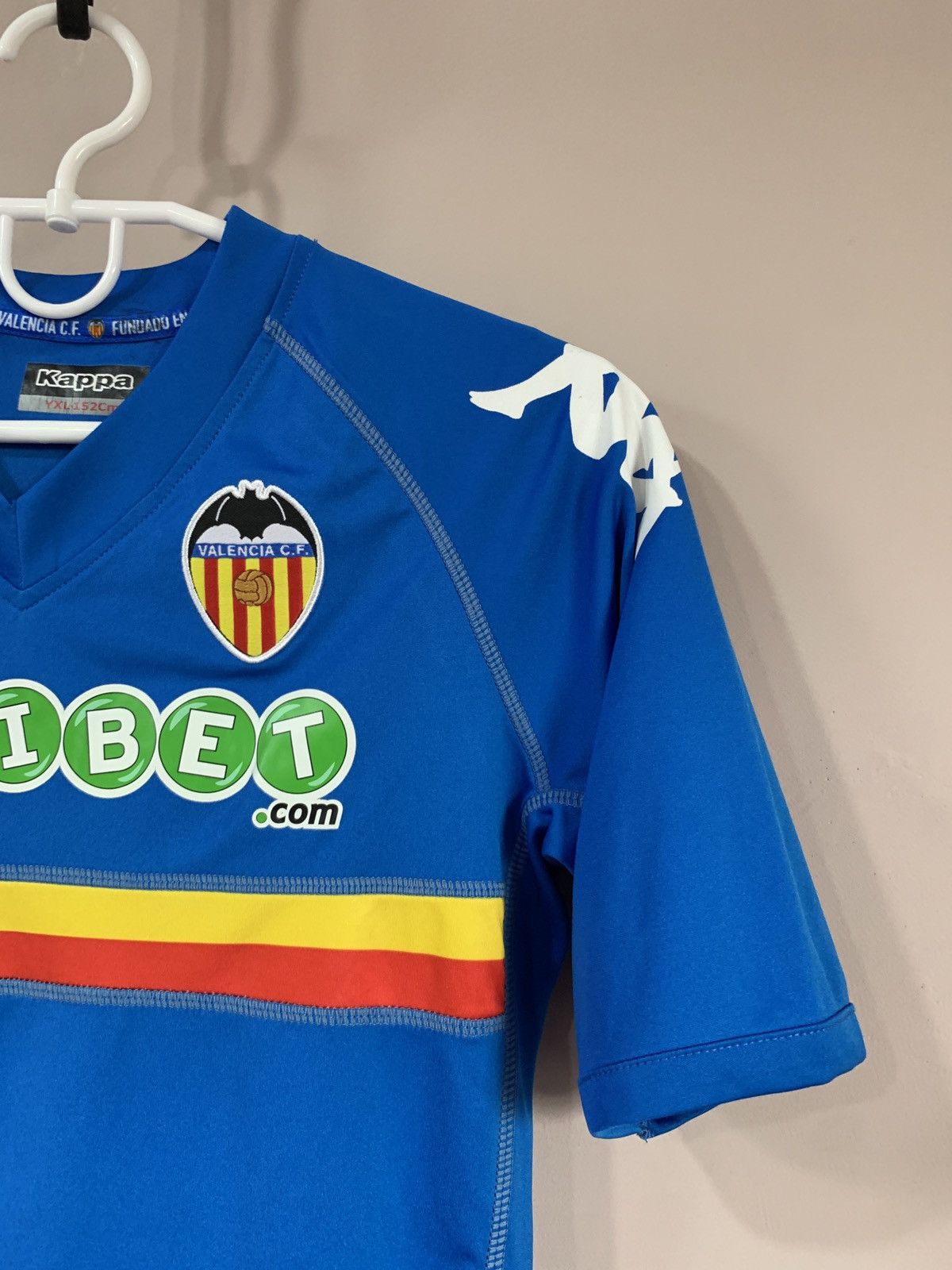 Kappa Valencia 2010 Third Football Shirt Kappa Soccer Jersey Sz XS Size US XS / EU 42 / 0 - 4 Thumbnail