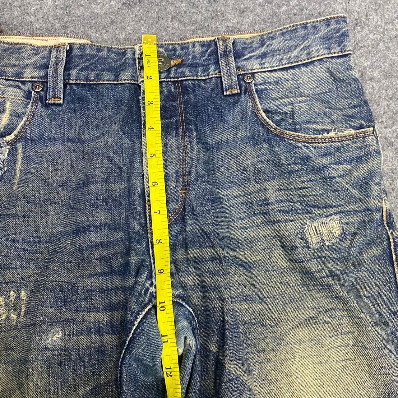 Hugo Boss 💥Best Offer💥Vintage Hugo Boss Orange Distressed Denim Size US 34 / EU 50 - 4 Thumbnail