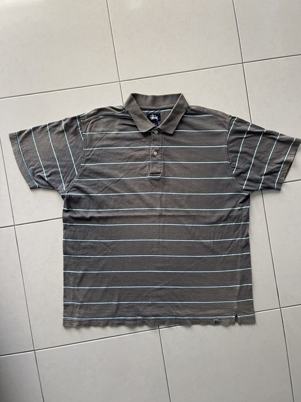 VINTAGE STUSSY POLO SHIRT VERY RARE