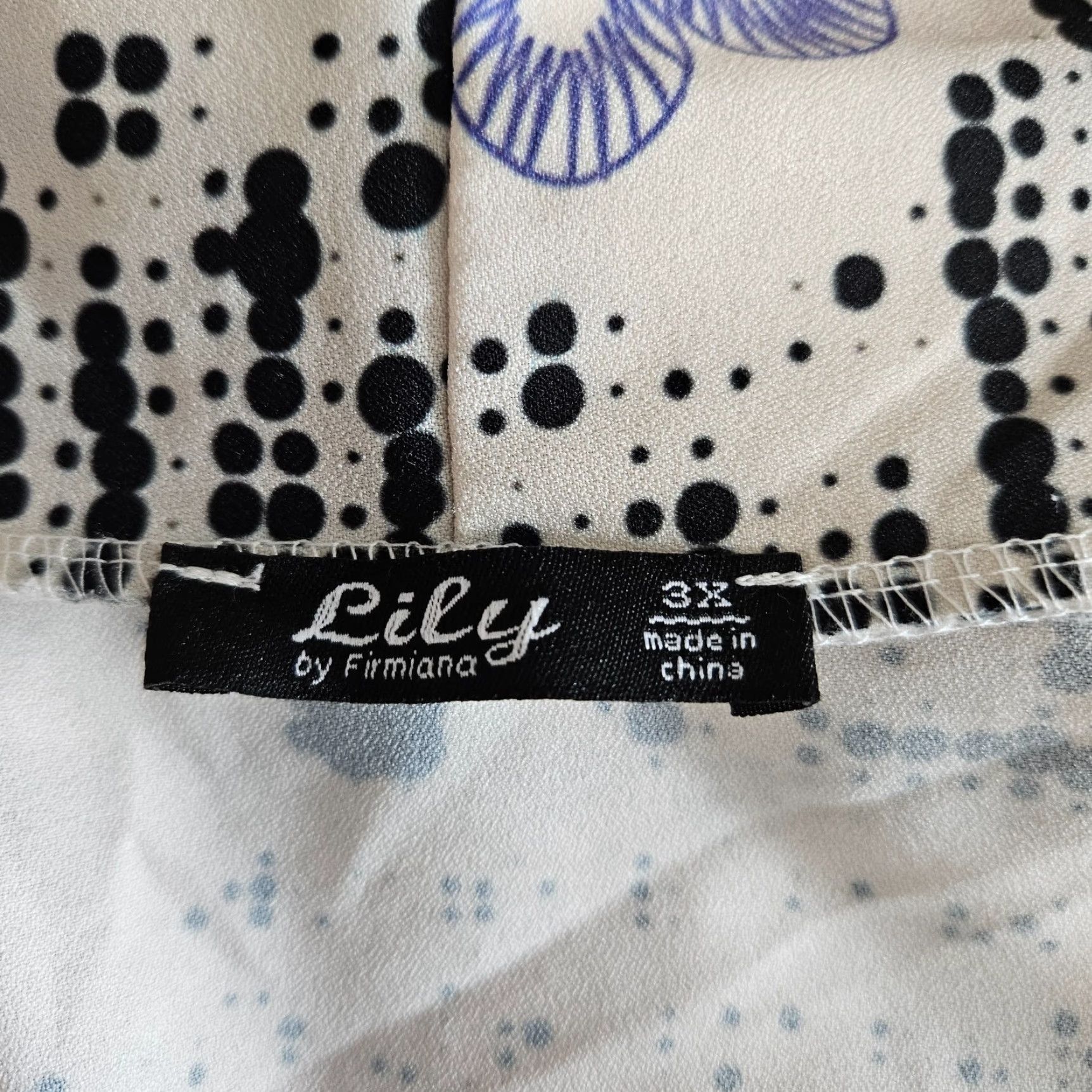 Vintage Lily by Firmiana Womens Kimono Sz 3X Black Pink Ruched 3/4 Sleeve Size XXL / US 16-18 / IT 52-54 - 5 Thumbnail