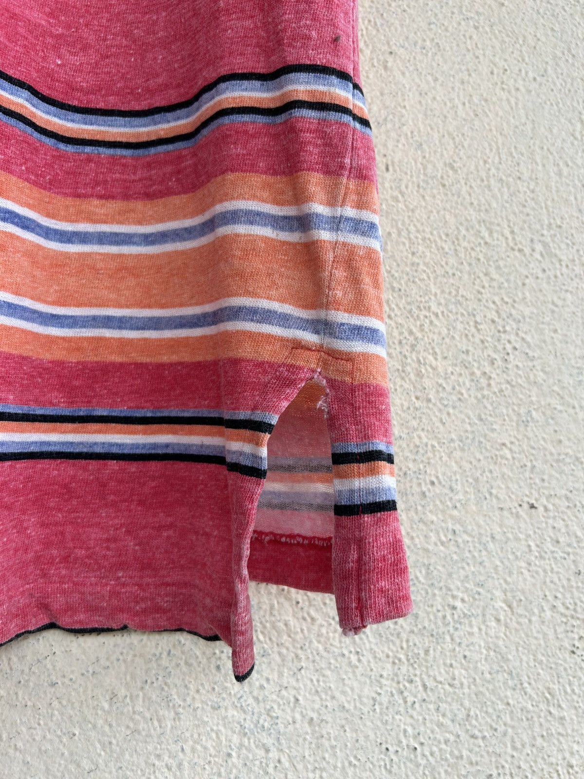 Polo Ralph Lauren × Ralph Lauren × Vintage Vintage Polo by Ralph Lauren Colourful Stripes Tshirt Size US M / EU 48-50 / 2 - 7 Thumbnail