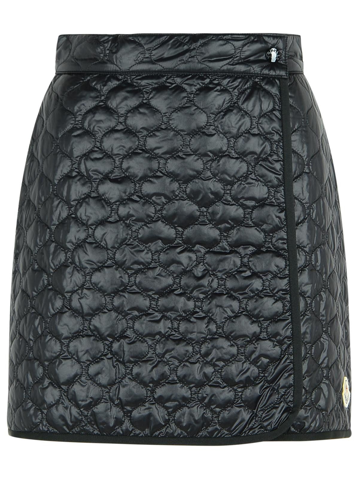 Moncler MONCLER Black Polyamide Skirt Size 27" / US 4 / IT 40 - 1 Thumbnail