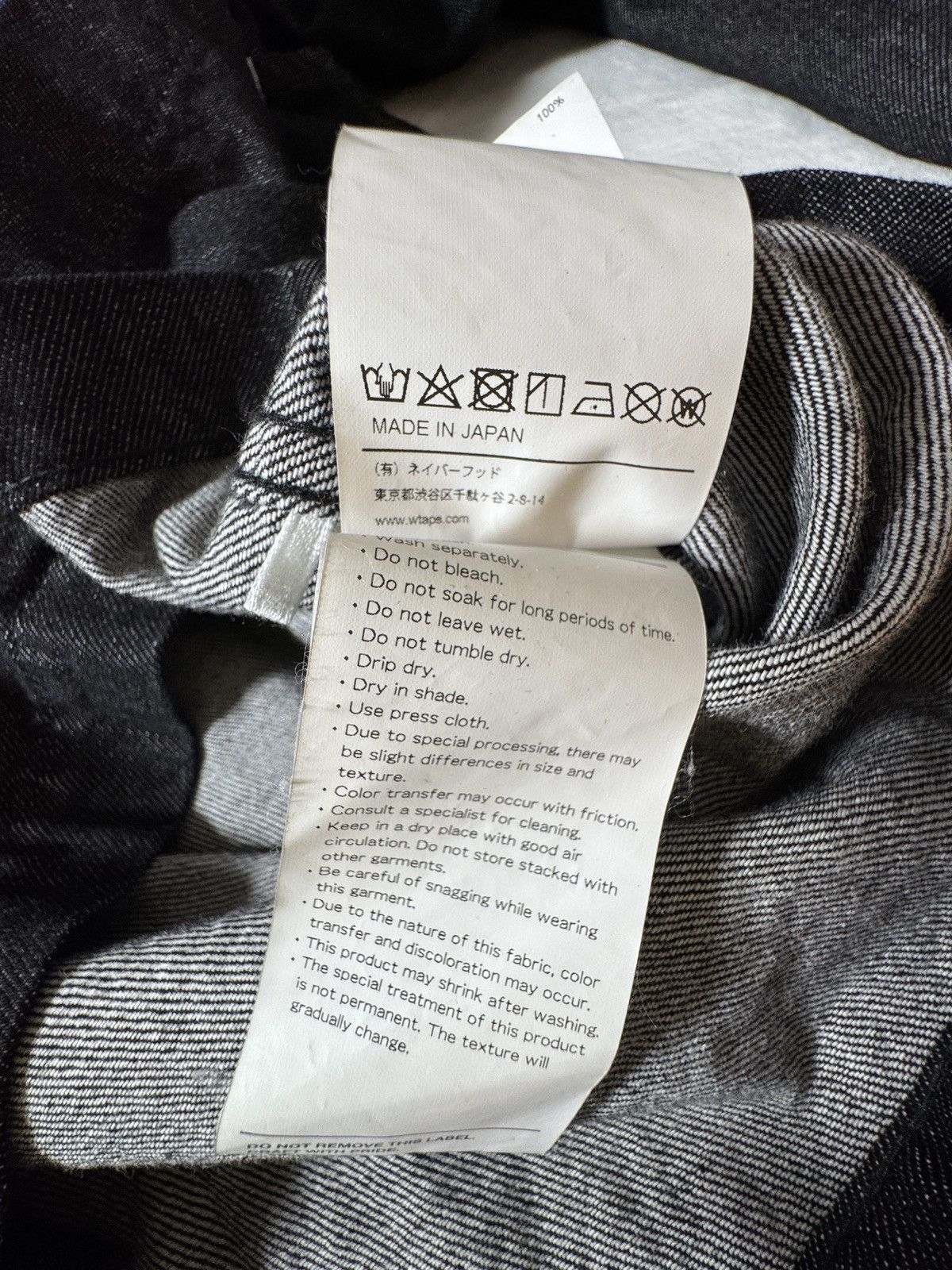 Wtaps Wtaps CBW L/S Shirt Black Denim Size US S / EU 44-46 / 1 - 11 Thumbnail