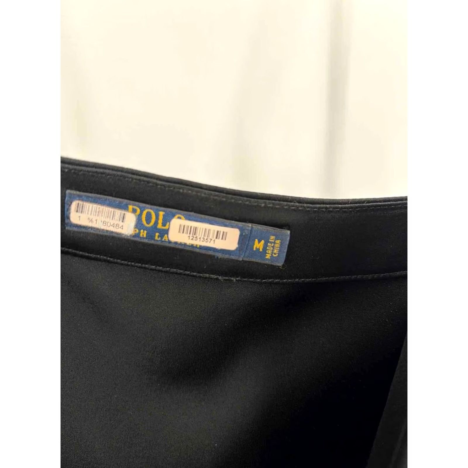 Vintage Pre-Owned Ralph Lauren Blue Label Black Size Medium Short Sleeveless Dress Size 32" / US 10 / IT 46 - 3 Thumbnail