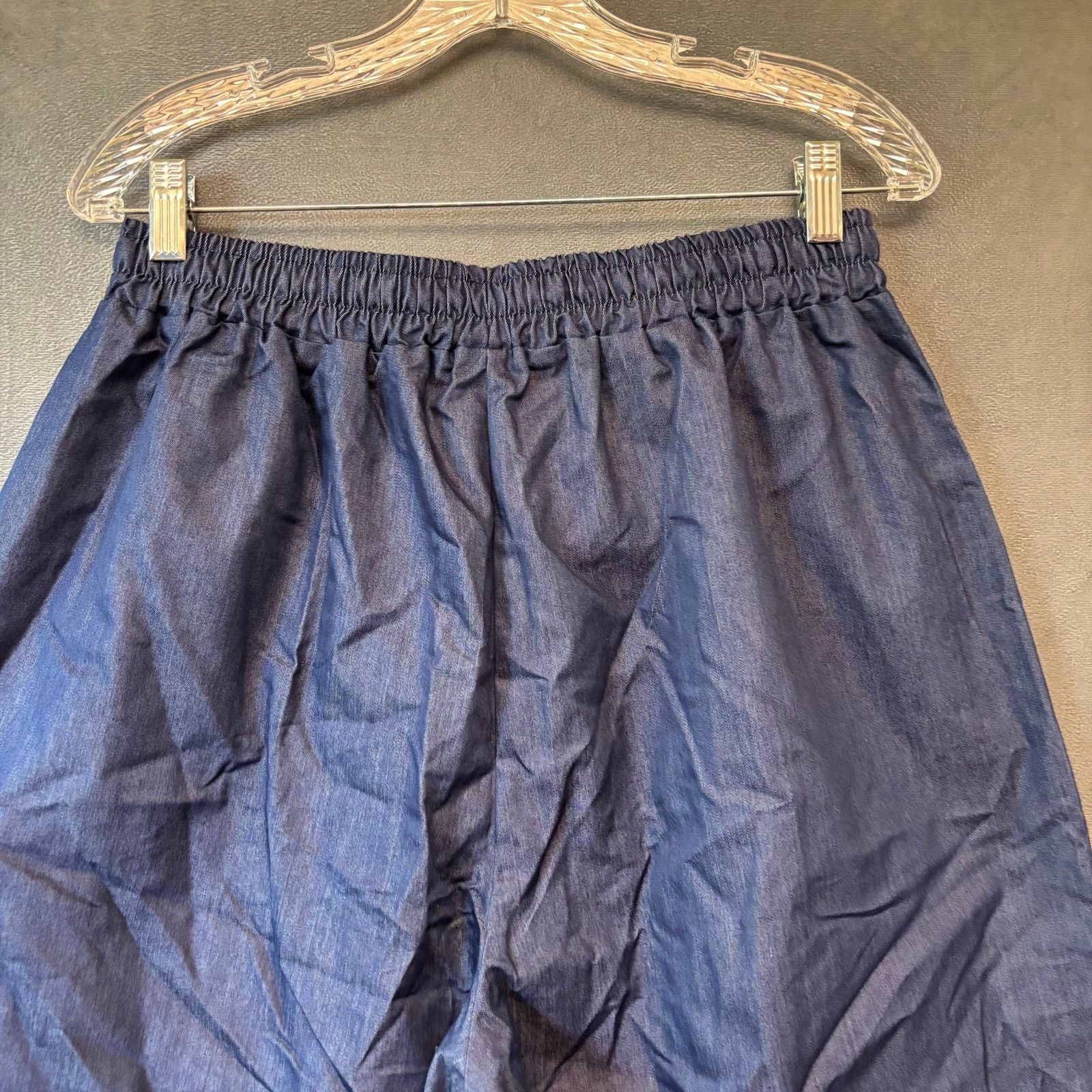 Other FlyGo Cropped Lightweight Jeans Flare Stretchy Waist Short Size 28" / US 6 / IT 42 - 4 Thumbnail