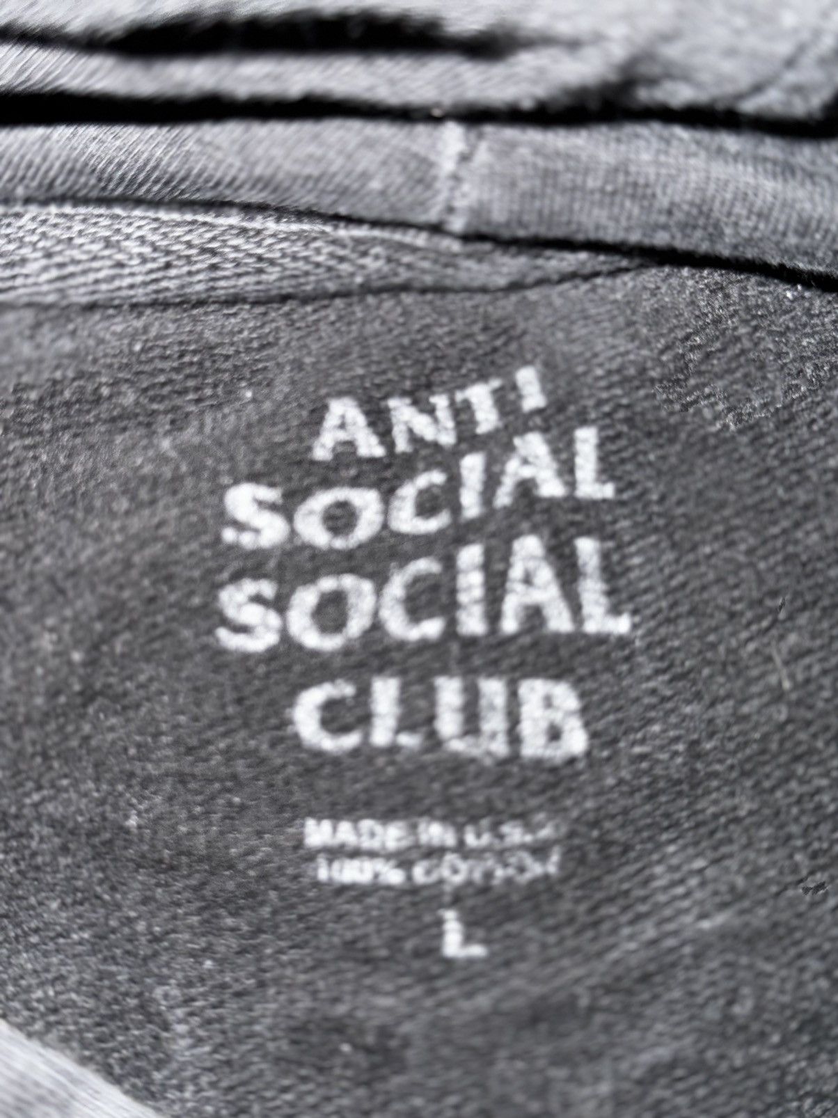 Anti Social Social Club Anti Social Social Club Hoodie Size US L / EU 52-54 / 3 - 4 Thumbnail
