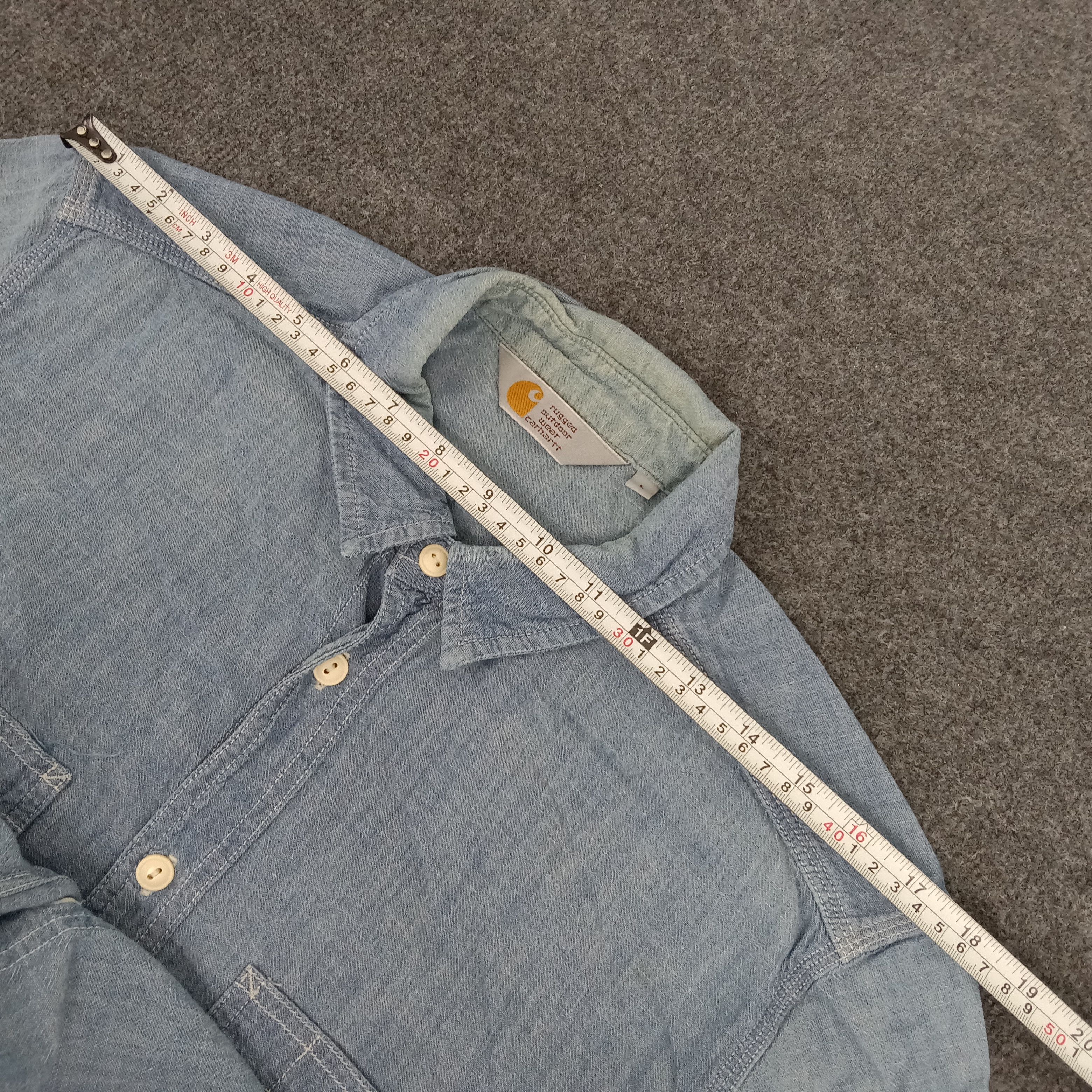 Carhartt × Vintage Carhartt American Style Shirt Button Up Size US M / EU 48-50 / 2 - 13 Thumbnail