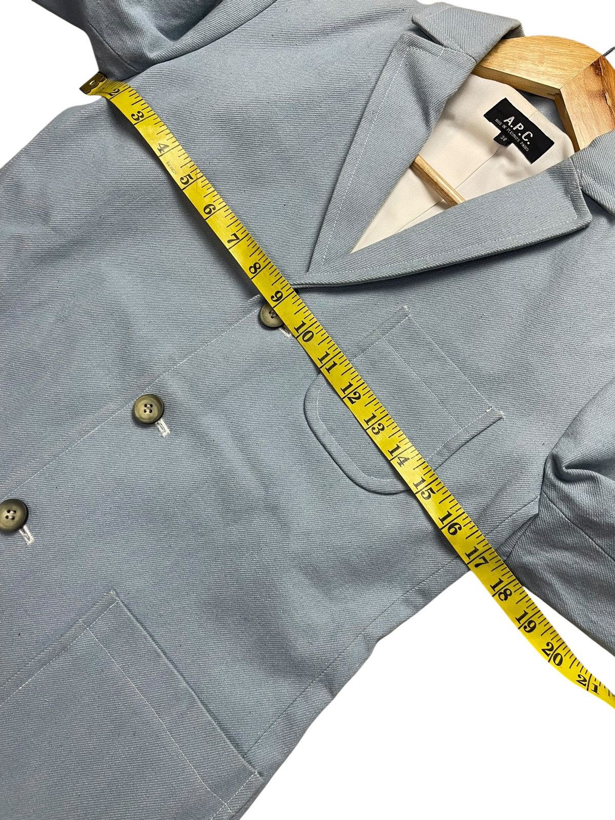 A.P.C. 100% Rayon A.P.C Blazers Size S / US 4 / IT 40 - 4 Thumbnail