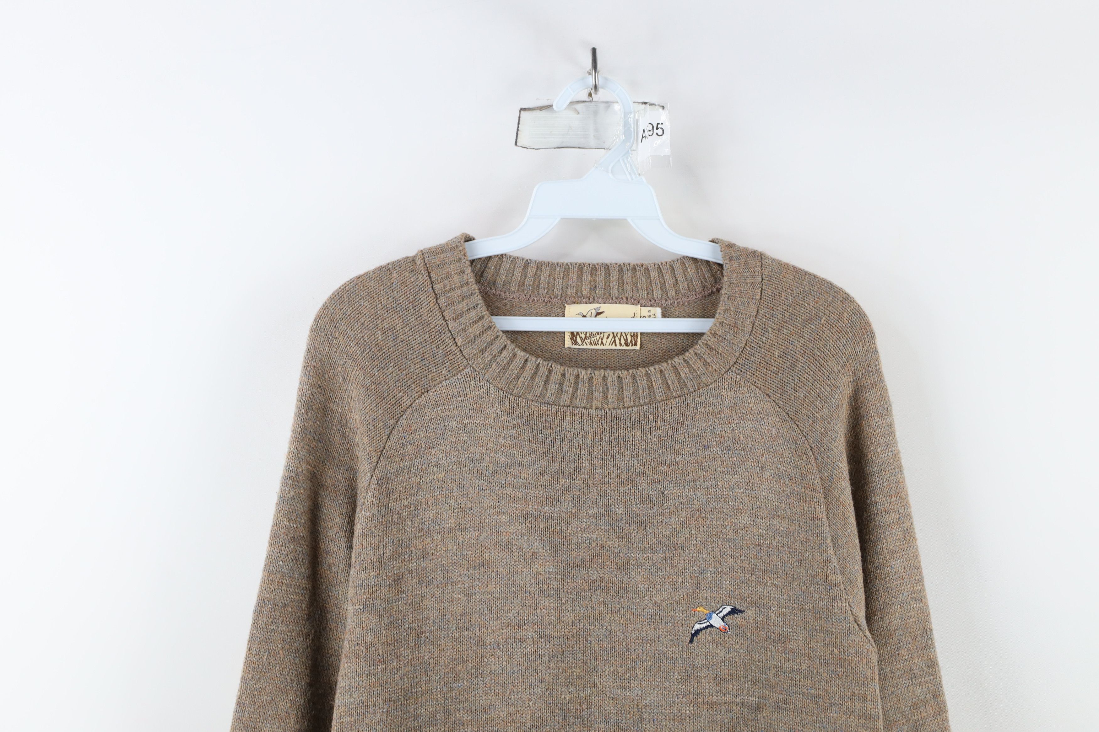 Vintage Vintage 70s Streetwear Fleck Duck Knit Crewneck Sweater USA Size US S / EU 44-46 / 1 - 2 Thumbnail