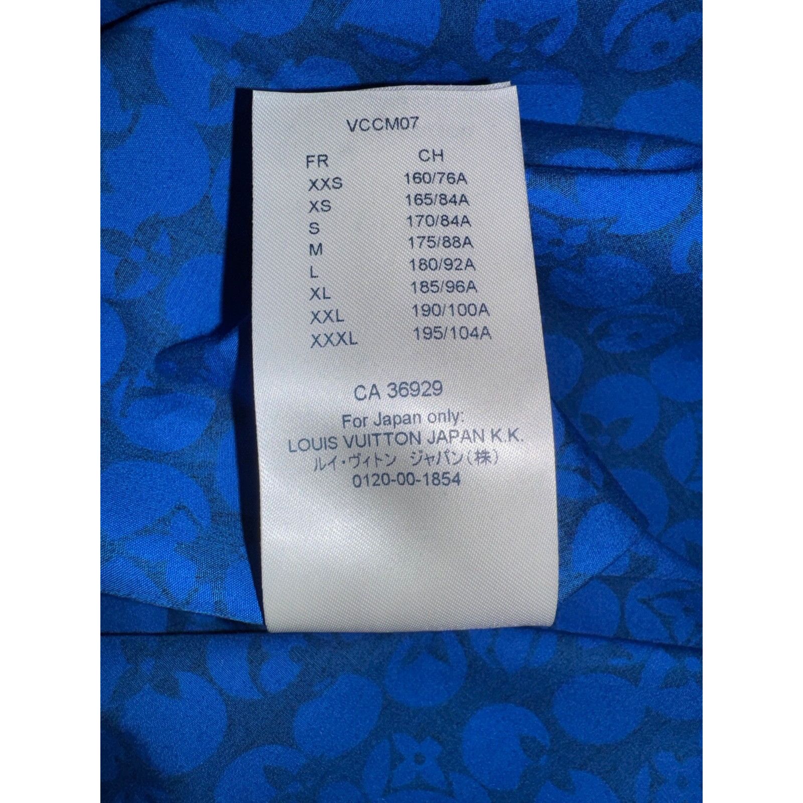 Louis Vuitton Louis Vuitton DNA Blue Circle Logo Long Sleeve Monogram Size US S / EU 44-46 / 1 - 14 Thumbnail