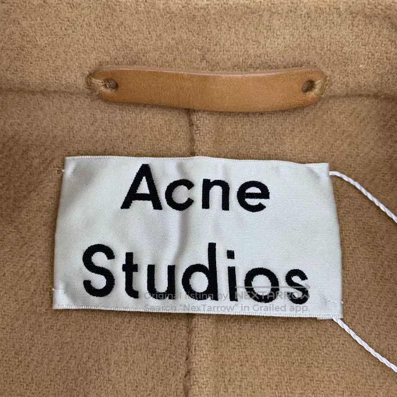 Acne Studios Acne Studios Brown Wool Single Button Notched Collar Belte Size XXS / US 00 / IT 34 - 6 Thumbnail
