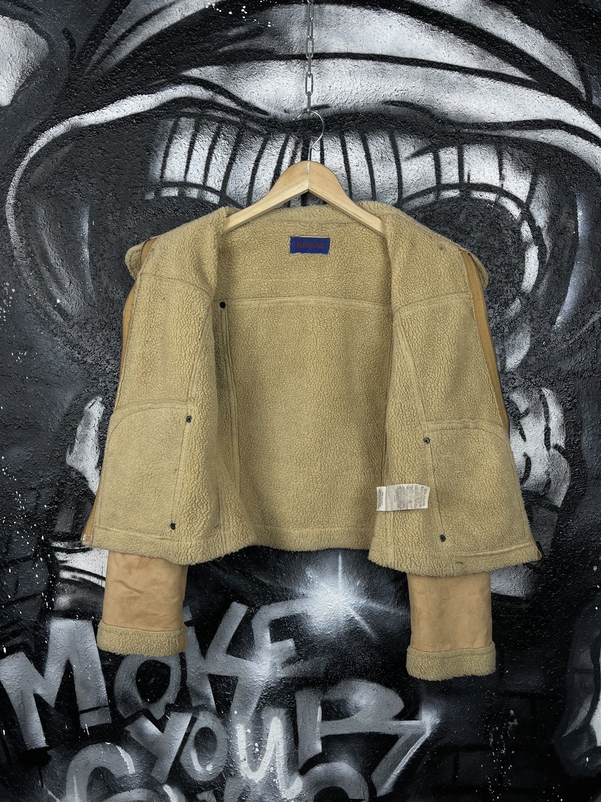Replay Replay Vintage Italian Sheepskin Jacket Women’s Size Small Size S / US 4 / IT 40 - 6 Thumbnail