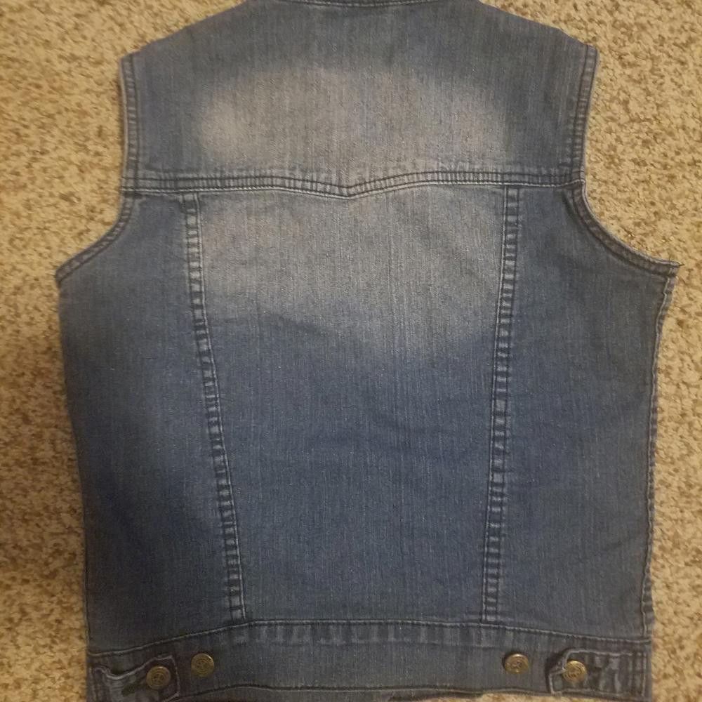 Designer Denim Licious Size Medium Denim Vest Size M / US 6-8 / IT 42-44 - 3 Thumbnail