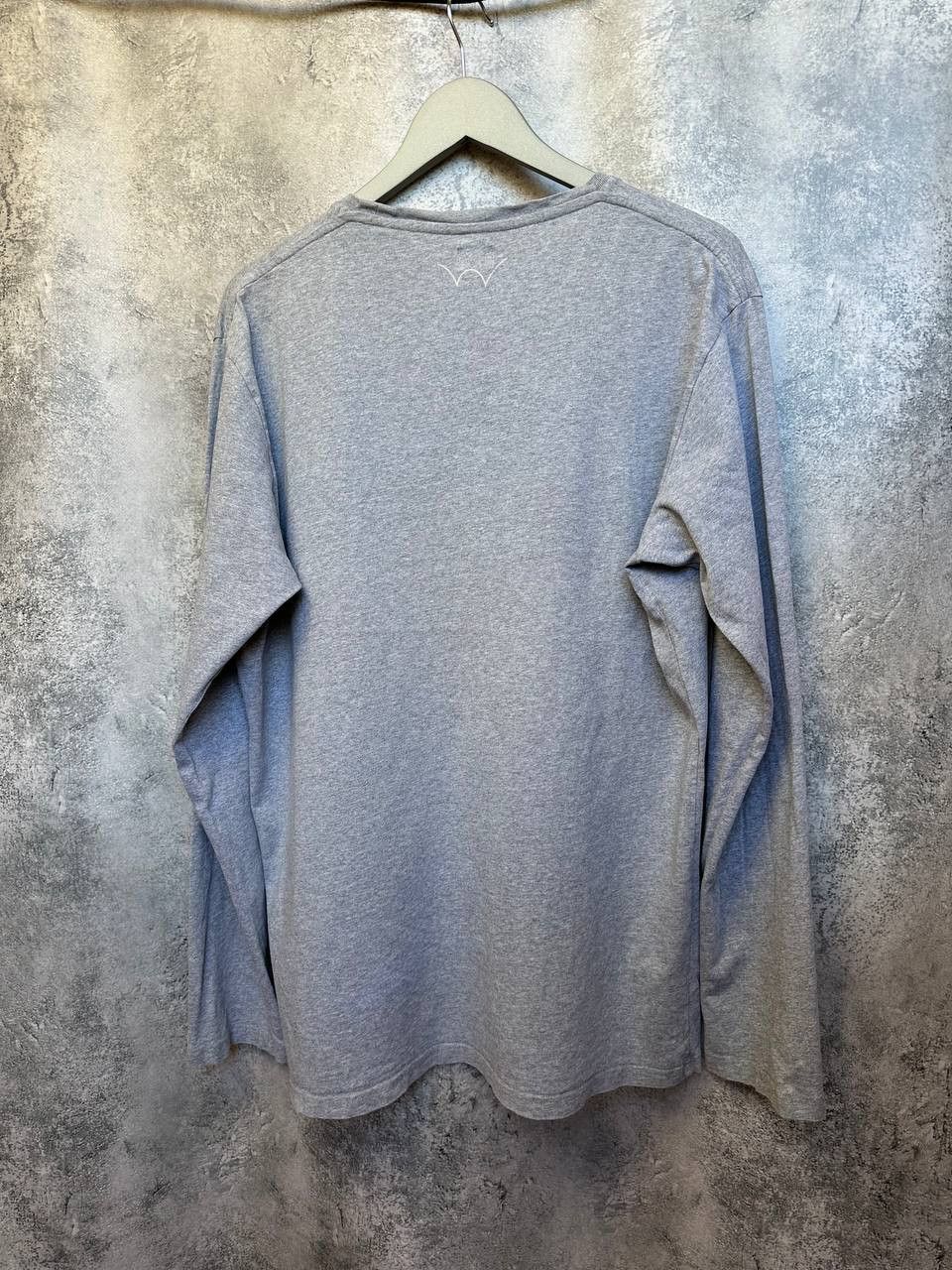 Edwin Edwin Japan Pocket Logo Long Sleeve T-Shirt Gray Crew Neck Size US XL / EU 56 / 4 - 3 Thumbnail