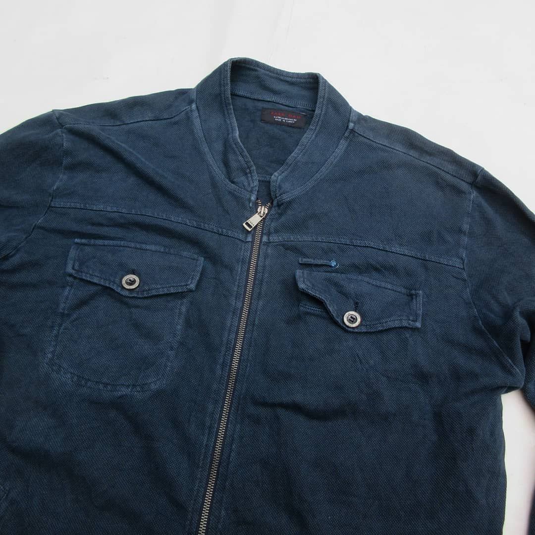 Designer × Vintage × Zara Zara Man Zipper Jacket Woven Cotton Size L PxL : 71 x 60 Size US L / EU 52-54 / 3 - 2 Thumbnail