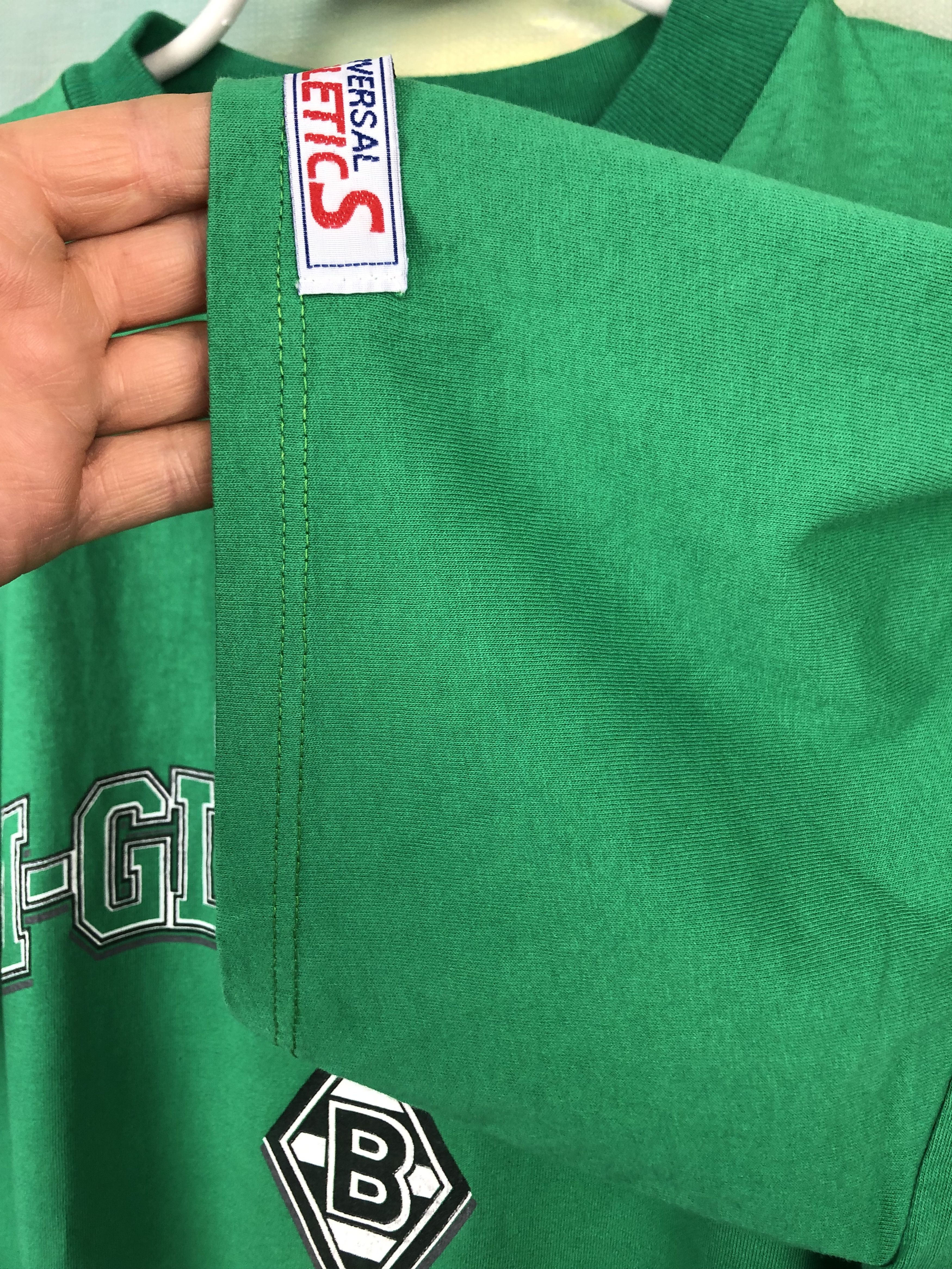 Vintage Vintage 90's Borussia Mönchengladbach Football Shirt Tee Size US L / EU 52-54 / 3 - 8 Thumbnail