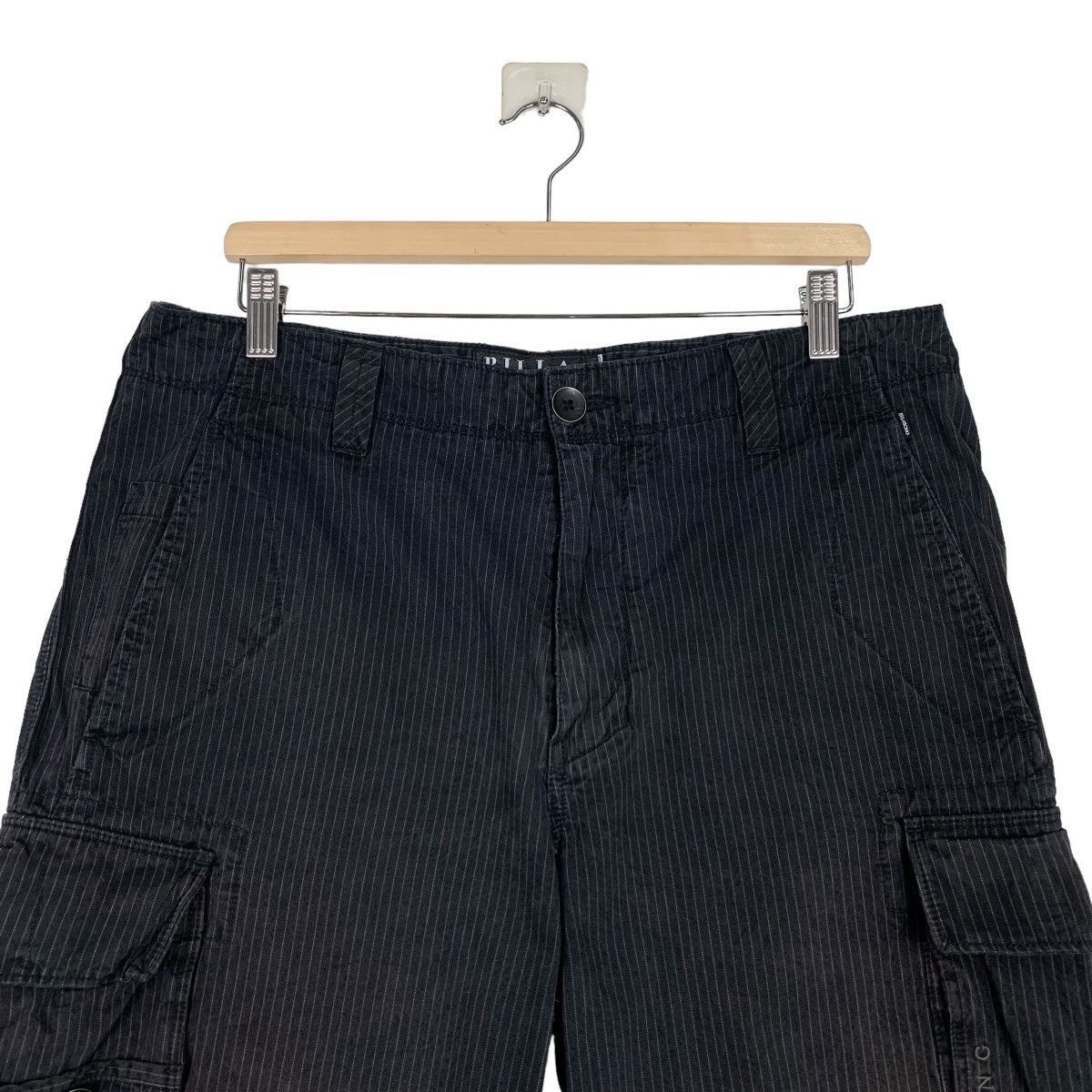 Billabong BILLABONG Striped 6 Pocket Cargo Shorts Pant #0167-C9 Size US 34 / EU 50 - 3 Thumbnail