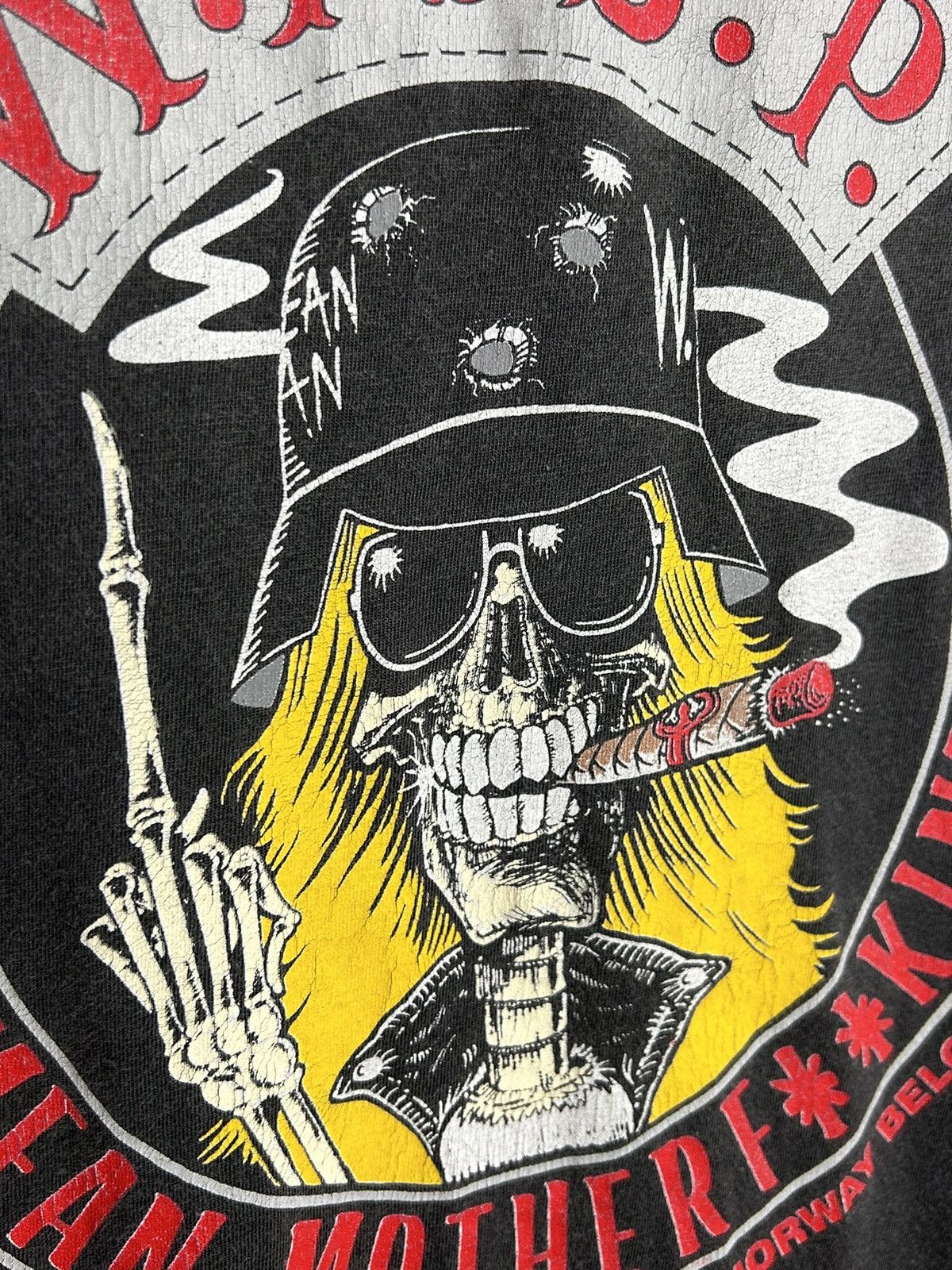 Band Tees × Vintage 80s Vintage WASP 1989 4 Animal Motherfucking Man T-Shirt Size US L / EU 52-54 / 3 - 10 Thumbnail