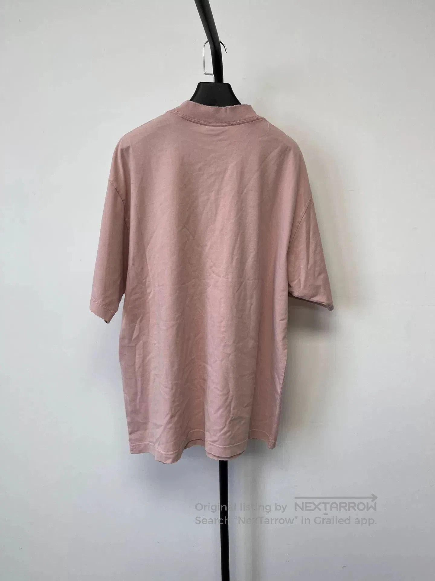 Balenciaga Balenciaga Letter Print Drop Shoulder T-shirt. Size S / US 4 / IT 40 - 2 Thumbnail