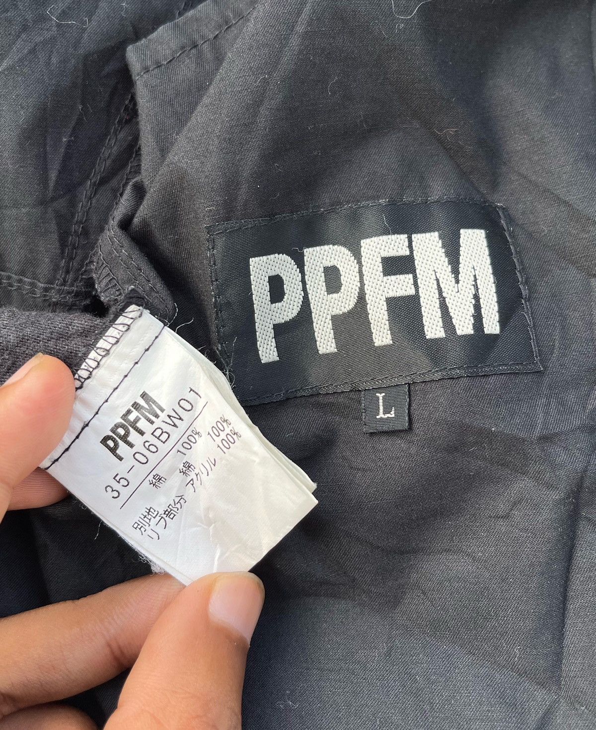 PPFM 🔥F/W 2012 PPFM REBIRTH HYBRID HOOD JACKET Size US L / EU 52-54 / 3 - 18 Thumbnail