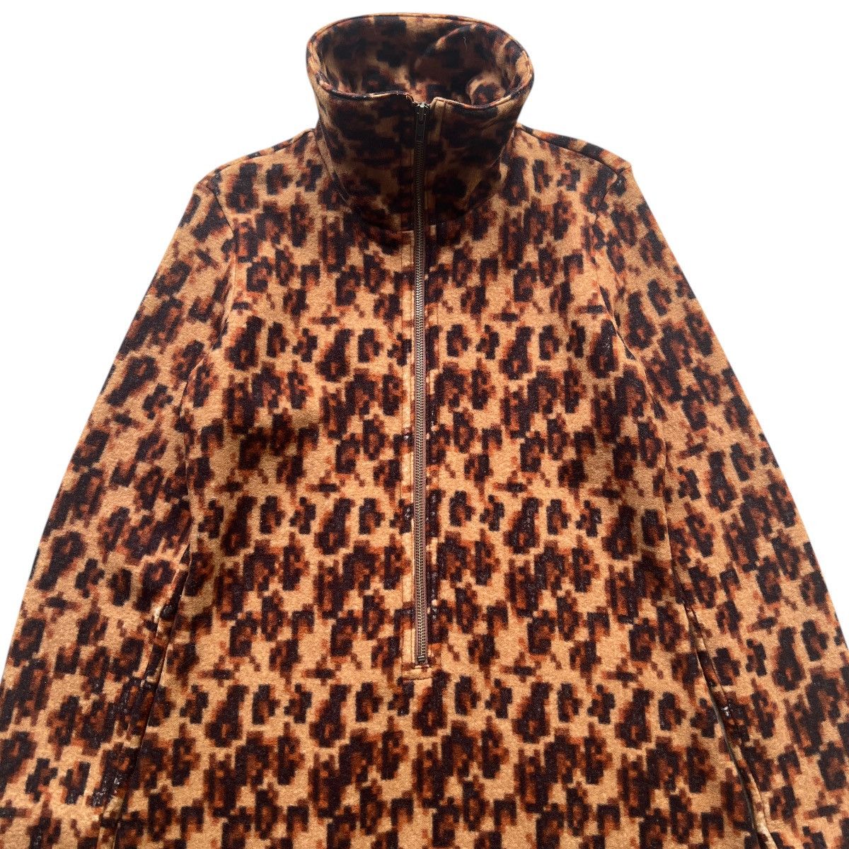Beauty Beast 🔥 Rare Pick Beauty Beast Leopard Half Zip Coat Dress Size M / US 6-8 / IT 42-44 - 8 Thumbnail