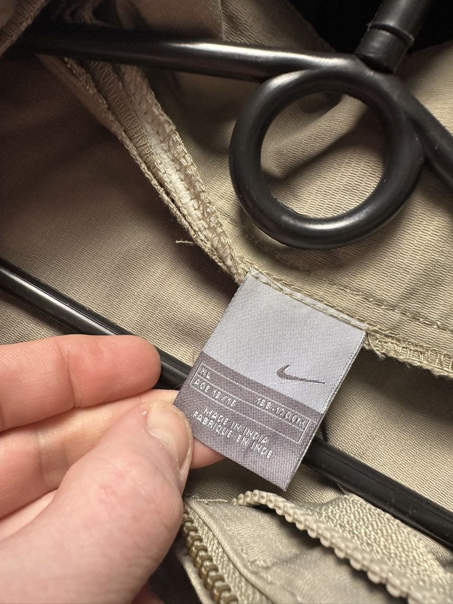 Nike × Vintage Vintage Nike Denim parka jacket army logo rare size Xs/S Size US S / EU 44-46 / 1 - 7 Thumbnail